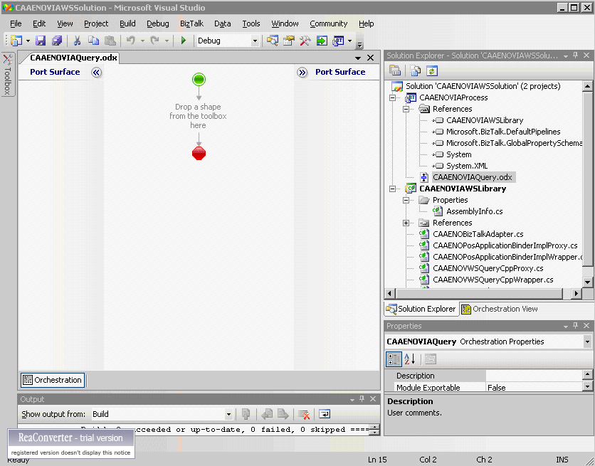 Orchestration Designer Snapshot