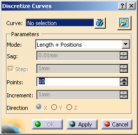 Discretizing Curves