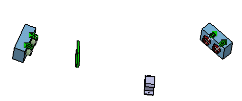 Routing Segments between Points, Devices and Supports