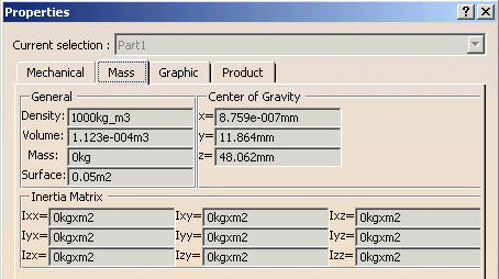 Part Properties