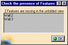 Checking Feature Fold/Unfold Visibility
