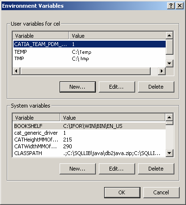 System Variables for SmarTeam CATIA Integration